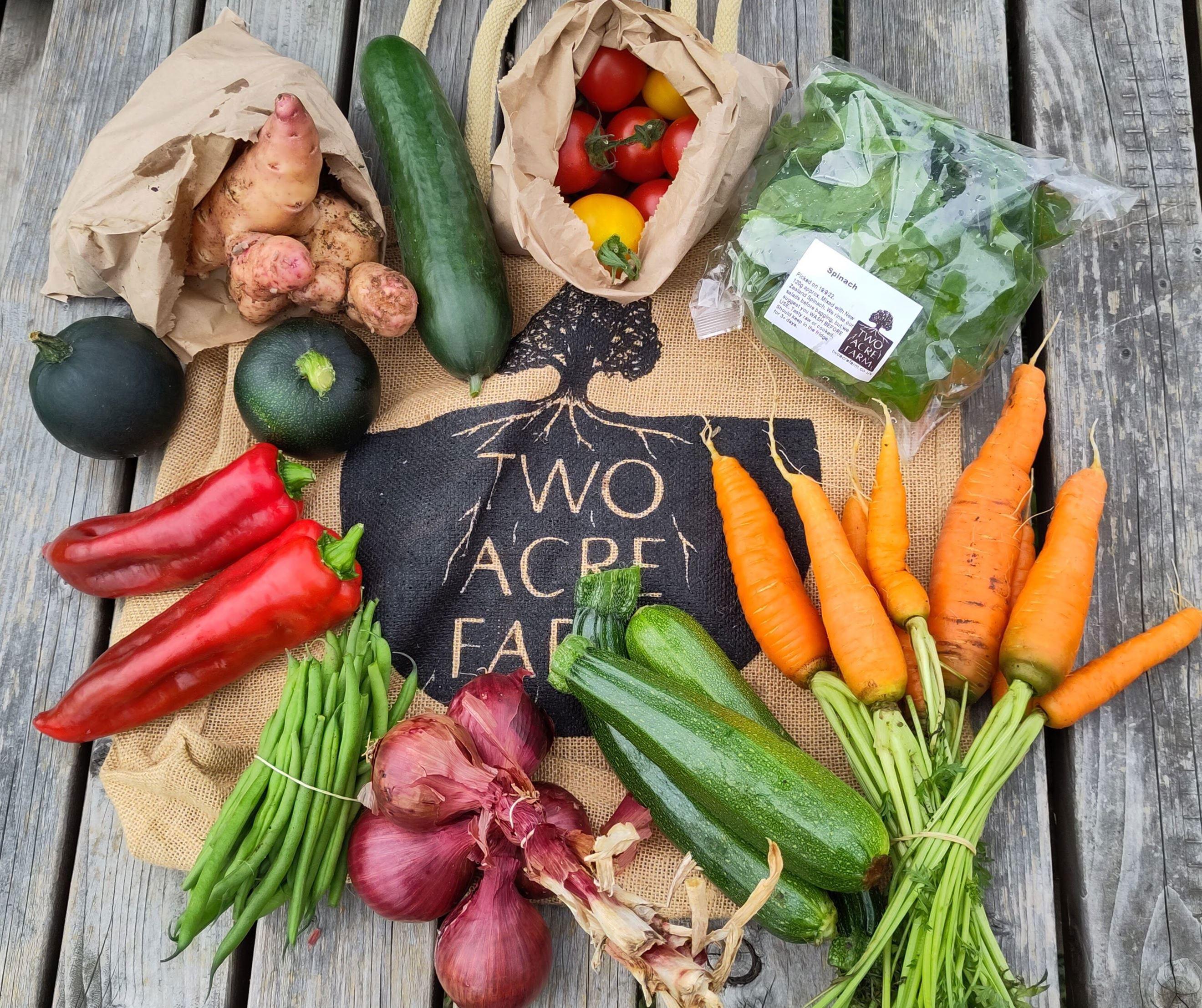 Large seasonal veg bag